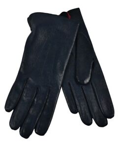 Dents Womens Ladies Jessica Leather Gloves imPeccary red,black,navy,brown,claret