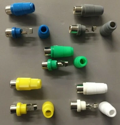 RCA Phono Female Solder Socket Plug 10 Pcs 10 x - Image 1 of 4