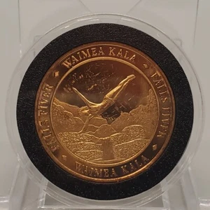 SELTENE WAIMEA FALLS PARK TRADE FALLS FIVER ($5) HALEIWA, OAHU - HAWAII TOKEN-MÜNZE - Bild 1 von 5