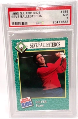 1990 Sports Illustrated For Kids Seve Ballesteros PSA 7 RARE Golf FREE SHIPPING! - Image 1 of 2