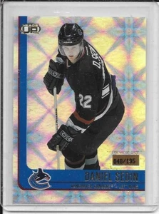 2001-02 Heads Up Daniel Sedin Premiere Date # 95 #d/105 - Picture 1 of 2