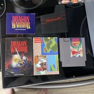 Dragon Warrior - Nintendo Entertainment System NES - Complete CIB. map included - Picture 1 of 3