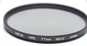 Hoya Multi-Coated HMC 77mm ND2 NDX2 ND-2 Lens Filter Neutral Density ND 2 77 mm - Picture 1 of 1