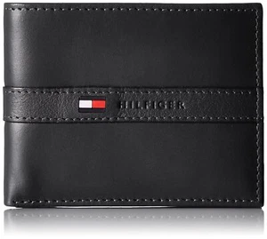 Billetera de identificación con tarjeta de crédito de cuero premium para hombre Tommy Hilfiger plegable 31TL22X062 - Imagen 1 de 44