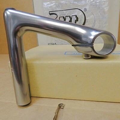 New-Old-Stock 3T Record 84 Quill Stem w/Gray Finish (25.8/26.0 mm clamp x 130mm) - Image 1 of 4