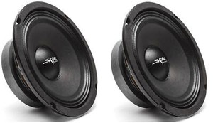 (2) NEW SKAR AUDIO FSX65-4 6.5-INCH 4 OHM 300W MAX CAR PRO AUDIO SPEAKERS - PAIR