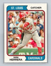 2023 Topps Heritage Ivan Herrera Rookie #260 St. Louis Cardinals Baseball Card