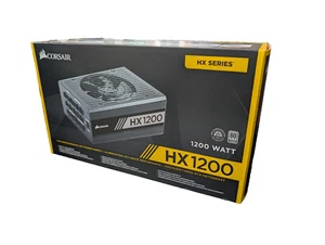 Corsair HX1200 Fully Modular 80PLUS Platinum Power Supply/PSU - Photo 1/7