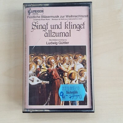 Singt und klinget allzumal  Blechbläservereinigung  Ludwig  Kassette MC in Hülle - Bild 1 von 2