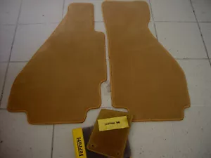 Alfombrillas clásicas de terciopelo marrón para Ferrari 328 GTB 1985-1989 - Imagen 1 de 1