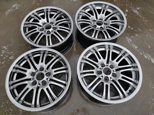 Llantas de aleación escalonadas BMW E46 M3 ORIGINALES ESTILO OEM 67 8Jx18 9Jx18 5x120 - Imagen 1 de 23