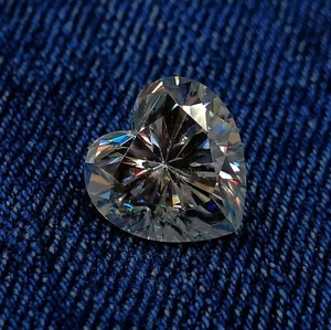 Lab Grown 1 Ct IGL D Color White Diamond Heart Cut VVS1 Loose Gemstone 5MSG - Picture 1 of 8