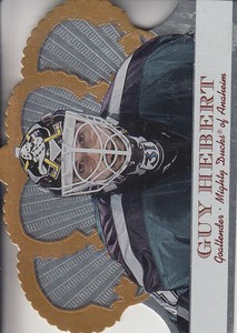 2000-01 Crown Royale Anaheim Ducks Hockey Card #1 Guy Hebert