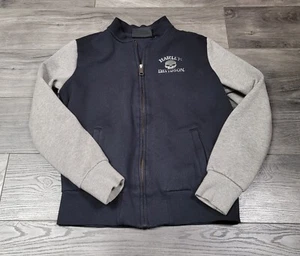 Harley Davidson Women's Skull Activewear Bomber Jacket Black/Gray Size S - Picture 1 of 10