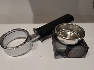 Gaggia Classic 58mm Bottomless Portafilter Naked & B682TH24.5M IMS Basket - Picture 1 of 9