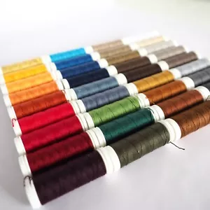 Thick Leather Denim Heavy Fabric Upholstery Sewing Thread 70m - Picture 1 of 42