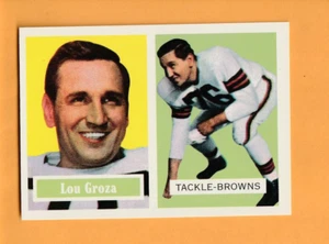 Lou Groza Cleveland Browns 1994 Topps Archives #28 HOF Ohio State Buckeyes 6D - Picture 1 of 2