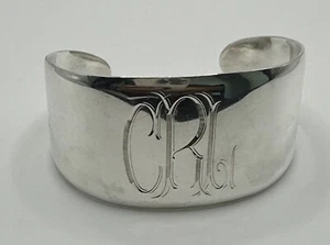 RARO bracciale James Avery in argento sterling monogramma 29,4 g - Foto 1 di 11