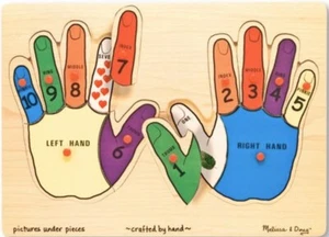 Melisse und Doug Puzzle Hand Peg - Bild 1 von 1