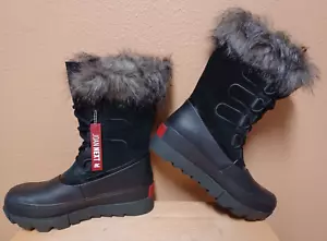 Sorel Joan of Arctic Next Damen-Winterstiefel schwarz wasserdicht isoliert US 10 - Bild 1 von 5