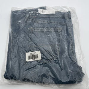 Hollister Men's Epic Flex Slim Straight Jeans Dark Wash Denim Size W34xL34 - Picture 1 of 6