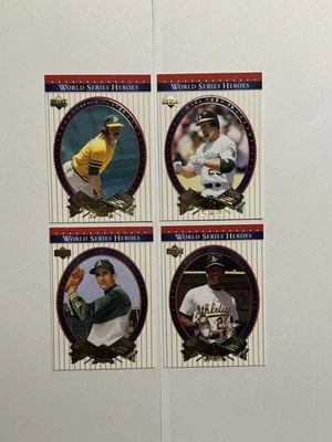 2002 Upper Deck 世界系列英雄奥克兰田径套装 — 第 1/4 张图片