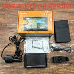 Garmin Nuvi 65LM 6" Touchscreen GPS Navigation System Maps **FOR PARTS** - Picture 1 of 10