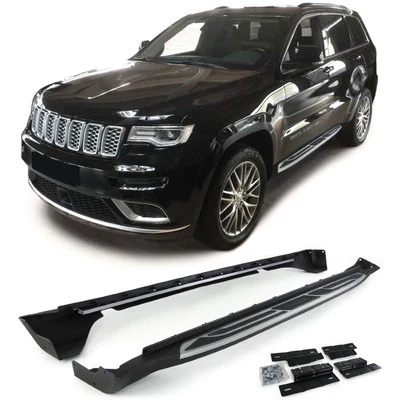 Alu Trittbretter Flankenschutz OE Style für Jeep Grand Cherokee WK2 10-17 - Bild 1 von 4