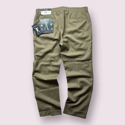 Pantalones de vestir vintage para hombre Lauren Ralph Lauren Ultraflex lana 34x29 nuevos con etiquetas precio de venta sugerido por el fabricante 140 USD Foto 1 de 4