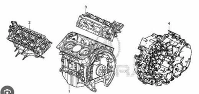 ENGINE MOTOR 2015-2018 ACURA TLX Foto 1 de 4