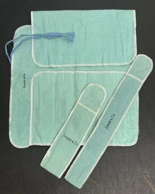 Винтажные серебряные ткани для хранения с защитой от потускнения Tiffany & Co - Изображение 1 из 2