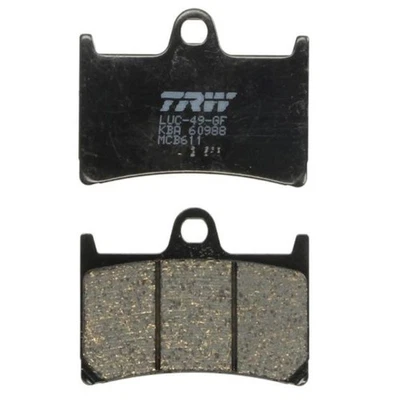 Plaquettes Avant pour Yamaha XJR FJR FZ1 FZS Mt- XP XT XV YZF-R1 R6 R7 TDM - Photo 1/4