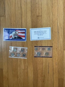 2003 Uncirculated Coin Set U.S. Mint Government Packaging with COA- Philadelphia - Picture 1 of 4