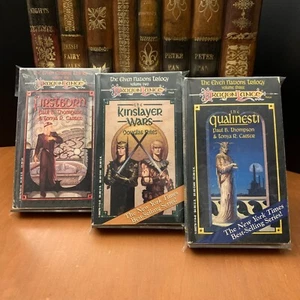 Vintage DragonLance Lot: Complete Elven Nations Trilogy Set - FREE SHIP at $50 - Picture 1 of 8