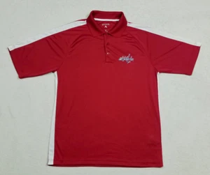 Washington Capitals Breathable 3-Button Polo Shirt - Antigua - Size Medium - Picture 1 of 9