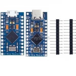 MICRO / TYPE-C USB ATMEGA32U4 5V 16MHz Board For Arduino Replace Pro Mini - Picture 1 of 9