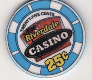 Juego de póquer en casa: Riverdale Casino 25 centavos - Imagen 1 de 2