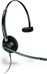 Plantronics EncorePro HW510 Headset Microphone, Over-The-Head, Black (89433-01) - Picture 1 of 3