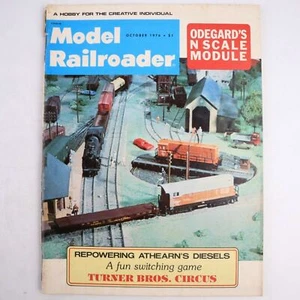 Model Railroader Magazine Oct 1976 Odegard's N Scale Module - Picture 1 of 5