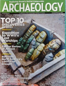 Archaeology Magazines 3 Issue Lot See Description For Issue Dates Used Like New - Picture 1 of 10