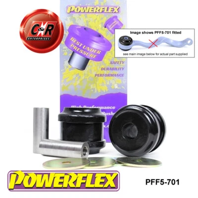 Powerflex Fr Brazo Radial a Chasis Cojinetes Para BMW E60 5 Serie M5 03-10 - Imagen 1 de 4