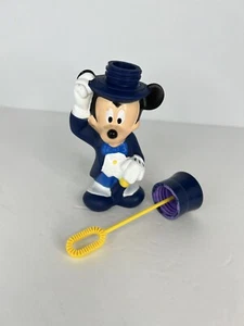 Disney Mickey Mouse Bubble Dispenser Plastic Tuxedo Tootsietoy 6" Rare Vintage - Picture 1 of 12