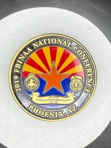 Air Force Office Of Special Investigations FBI 2019 Phoenix Challenge Coin - Picture 1 of 3