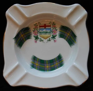 Vtg RIDGWAY POTTERIES Royal Adderley Fine Bone China England Alberta Tartan 177 - Picture 1 of 2