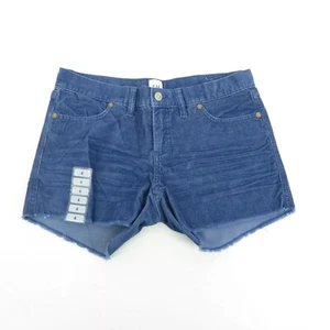 Pantalones cortos de pana azul para mujer Gap talla 4 nuevos con etiquetas $49,95 - Imagen 1 de 3