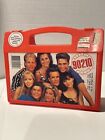 Vintage Beverly Hills 90210 Pencil Box Cast Photo Red Plastic