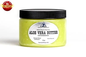ALOE VERA BUTTER ORGANIC COLD PRESSED RAW PREMIUM QUALITY FRESH PURE 24 OZ - Picture 1 of 12