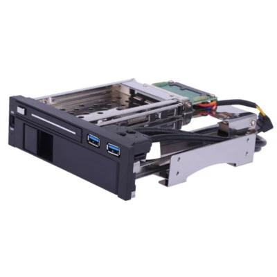 Dual Bay 3.5"+2.5"  III Hard Drive HDD& Internal  Rack New F5D1 - Image 1 of 4