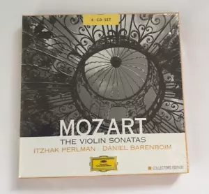 Mozart: The Violin Sonatas - Itzhak Perlman/Daniel Barenboim (CD, 4 Disc Set) - Picture 1 of 2