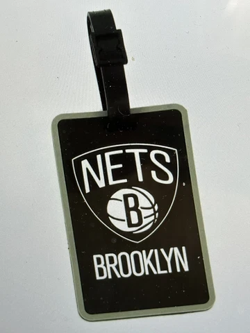 Brooklyn Nets NBA Soft Luggage Bag Tag / NWT Cover
